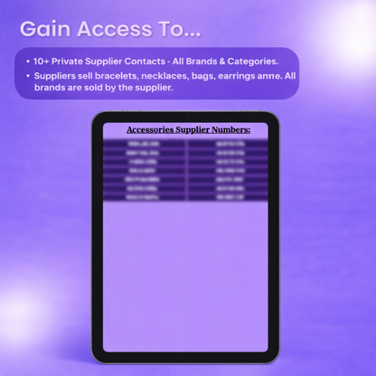 Accessories Suppliers